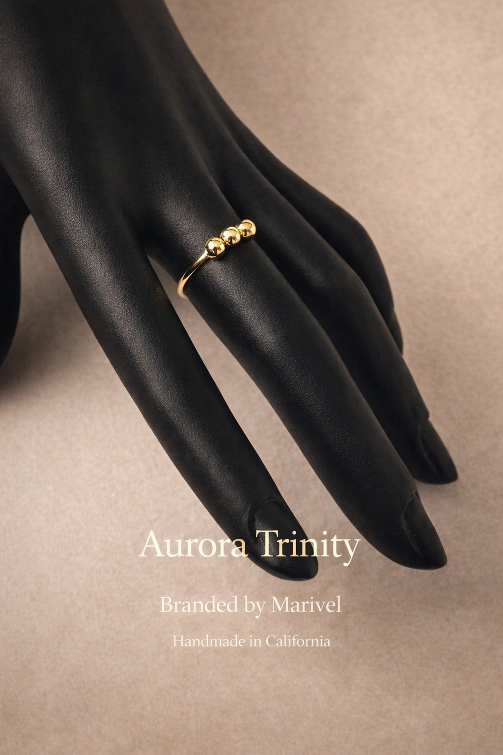 Aurora Trinity ring collection