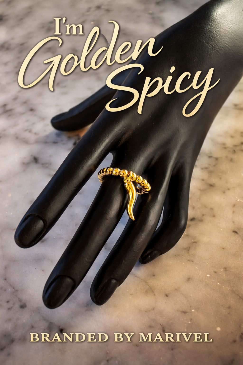 I'm Golden Spicy ring collection