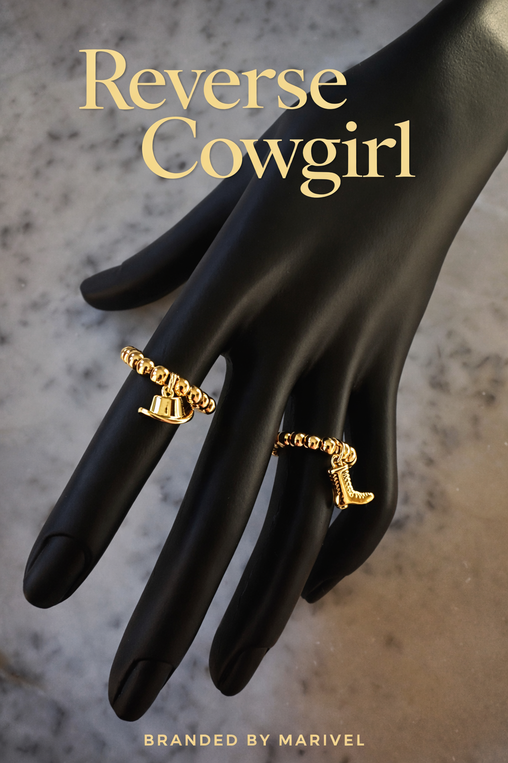 Reverse Cowgirl ring collection